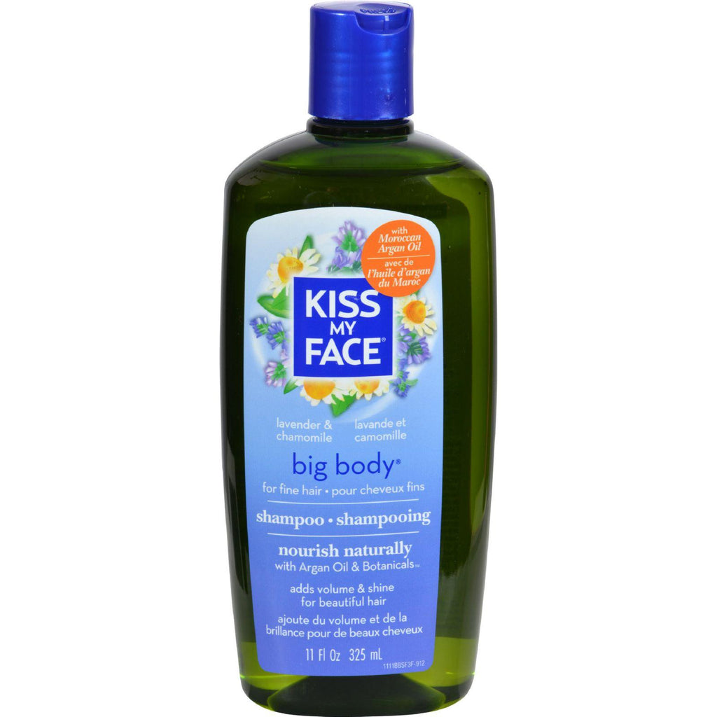 Kiss My Face Big Body Shampoo Lavender And Chamomile - 11 Fl Oz