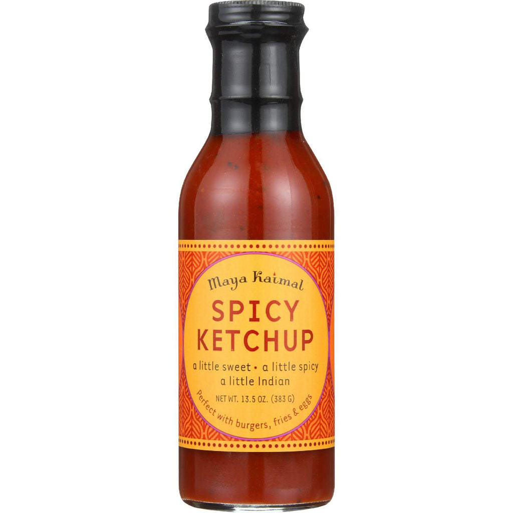 Maya Kaimal Ketchup - Spicy - 13.5 Oz - Case Of 6