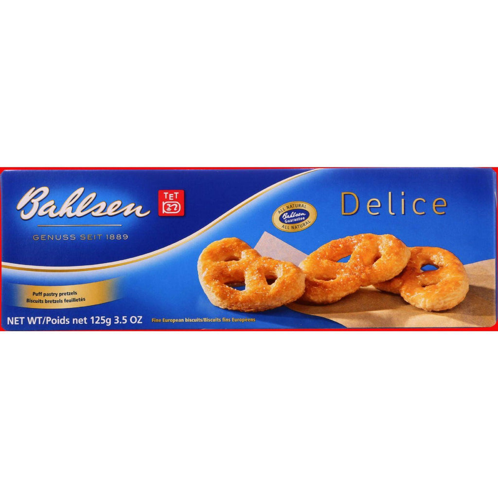 Bahlsen Pastry Twist - Delice - 3.5 Oz - Case Of 12