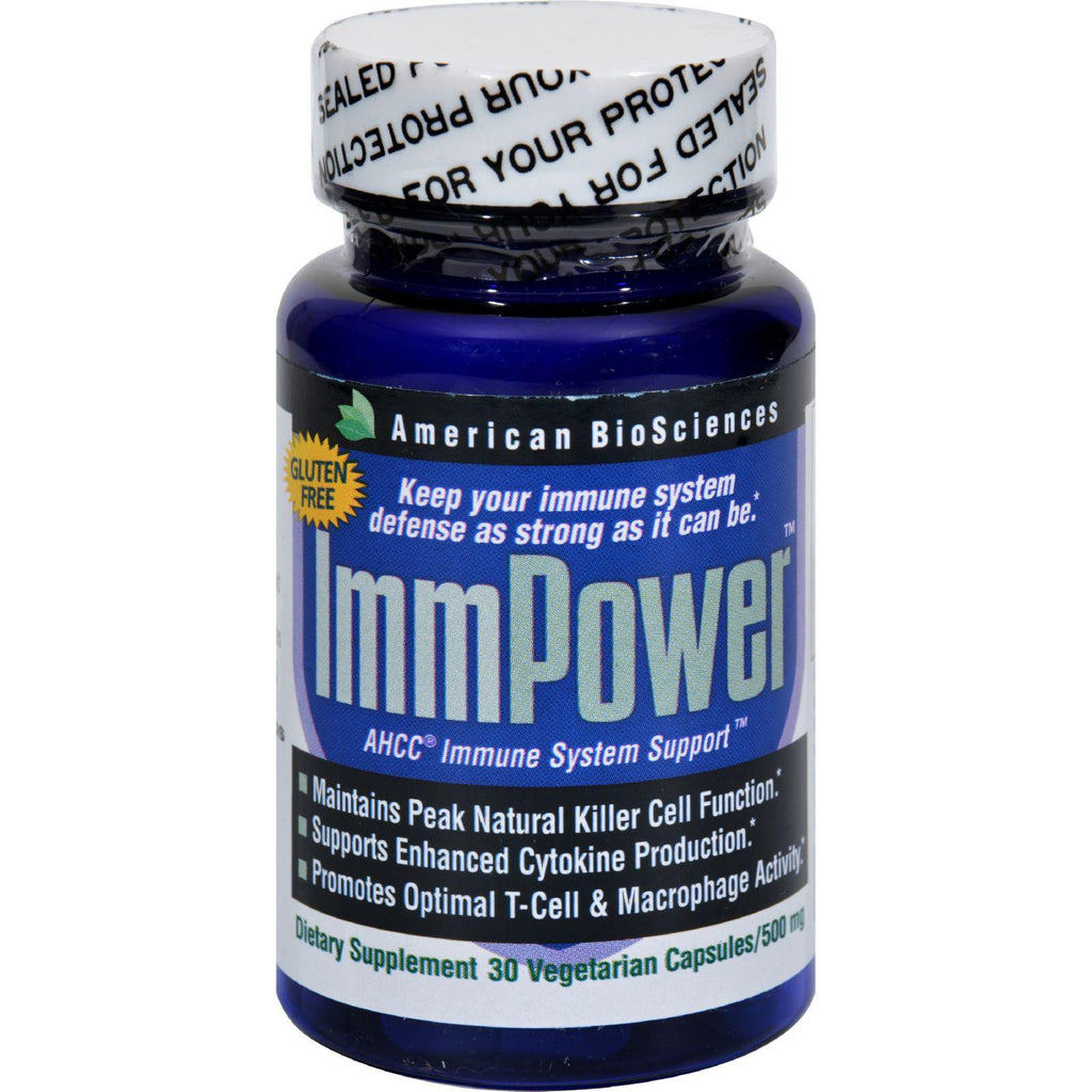 American Bio-sciences Immpower Ahcc - 500 Mg - 30 Capsules