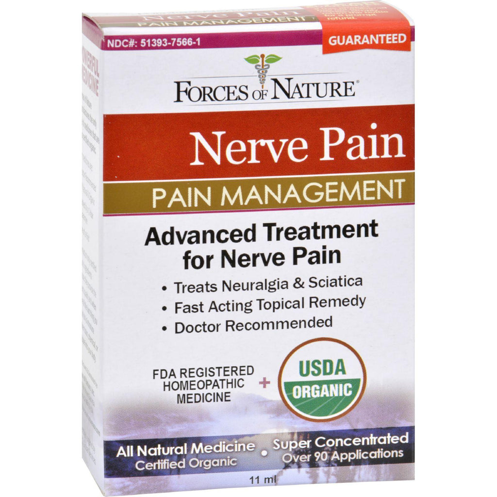 Forces Of Nature Organic Nerve Pain Management - 11 Ml