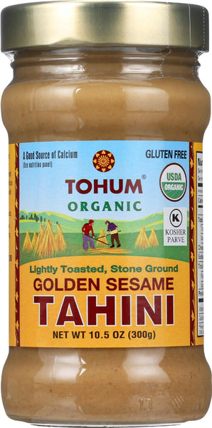 Tohum Natural Foods Tahini Toasted Golden 10.5 Oz Eagle