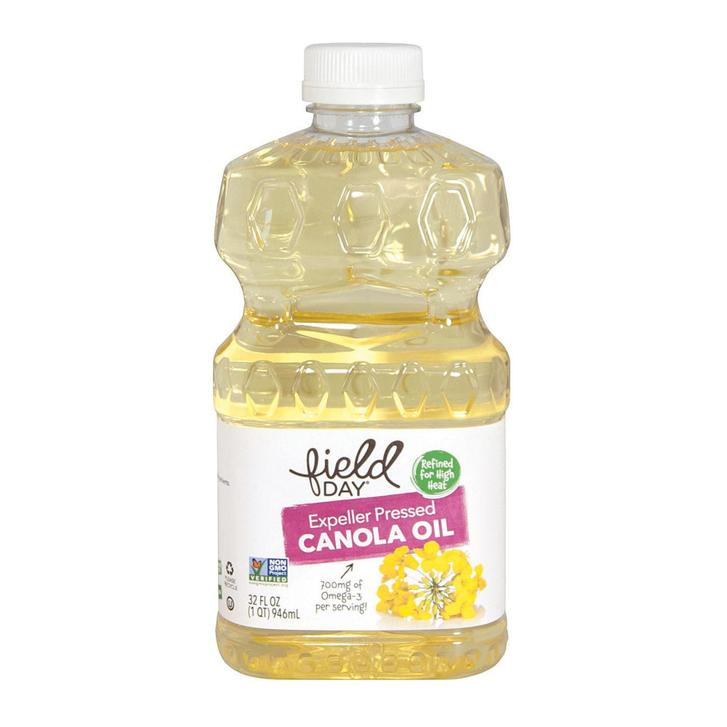 Field Day Expeller Pressed Canola Oil - Canola Oil - Case Of 12 - 32 Fl Oz.