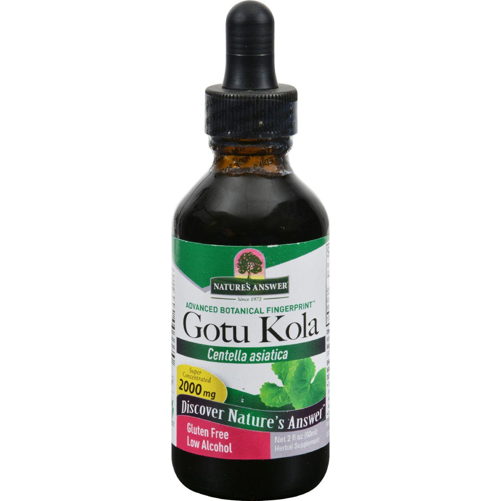 Nature's Answer Gotu Kola Herb - 2 Fl Oz