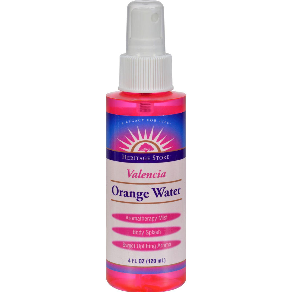 Heritage Store Atomizer Flower Water - Orange - 4 Oz