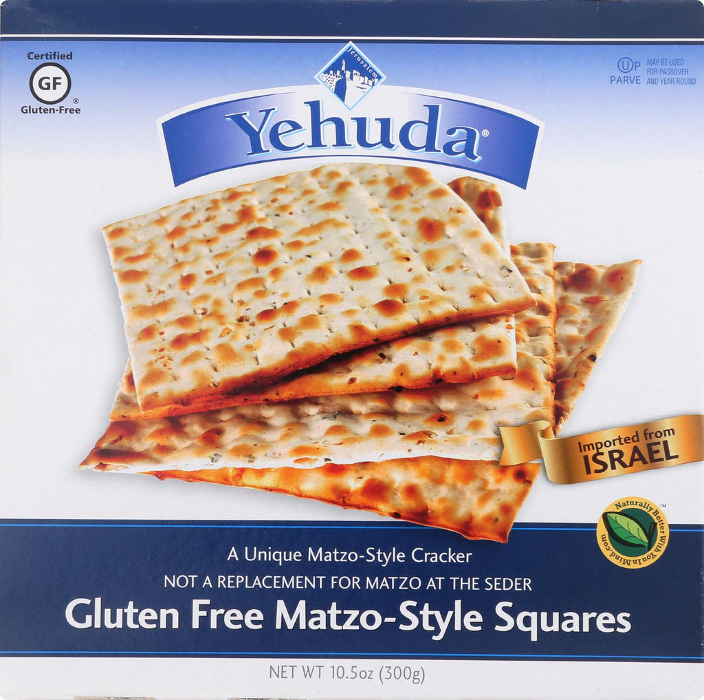 Yehuda Matzo Gluten Free Crackers - Case Of 12 - 10.5 Oz.