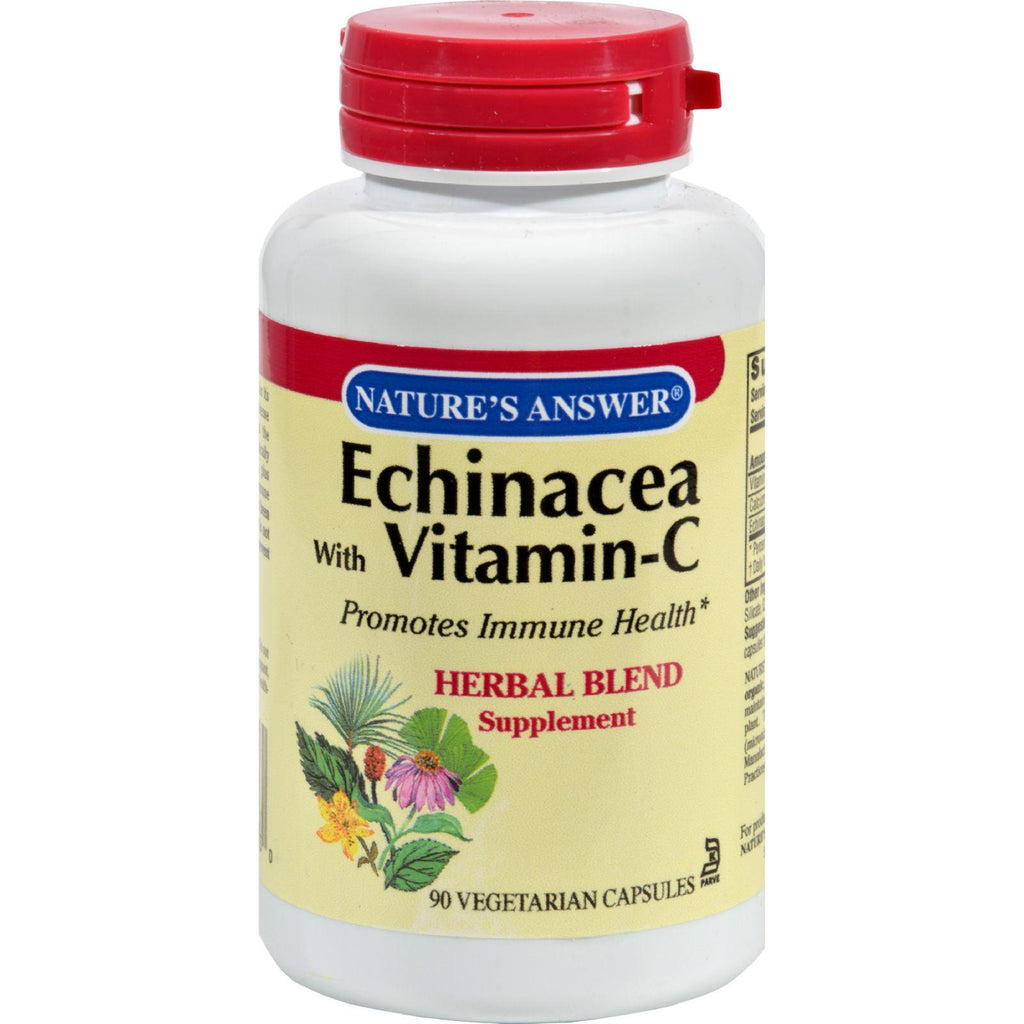 Nature's Answer Echinacea With Ester C - 90 Vcaps