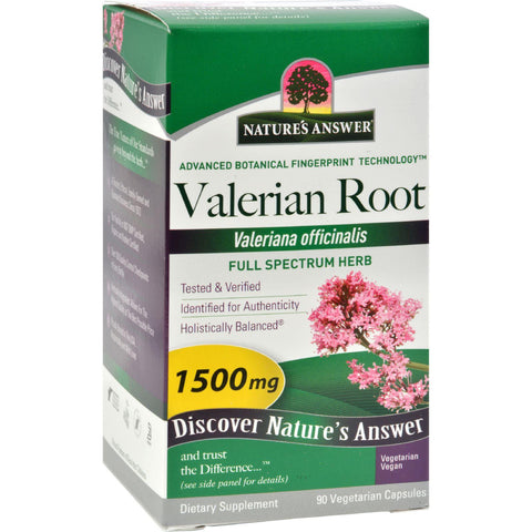 Nature's Answer Valerian Root - 90 Caps