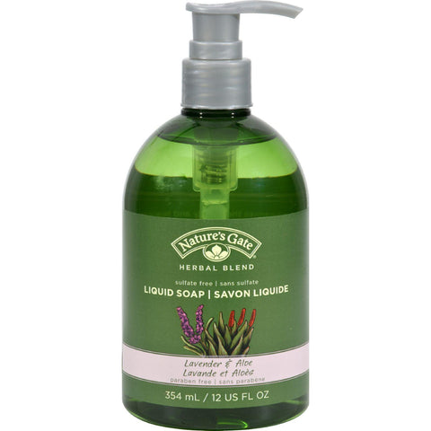 Nature's Gate Organics Liquid Soap Lavender And Aloe - 12 Fl Oz