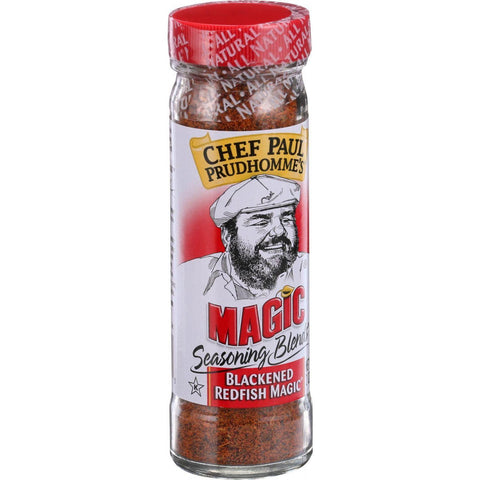 Magic Seasonings Chef Paul Prudhommes Magic Seasoning Blends - Blackened Redfish Magic - 2 Oz - Case Of 6