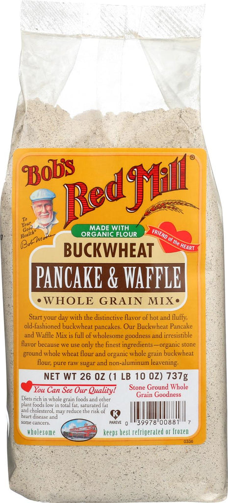 Bob's Red Mill Buckwheat Pancake And Waffle Mix - 26 Oz - Case Of 4