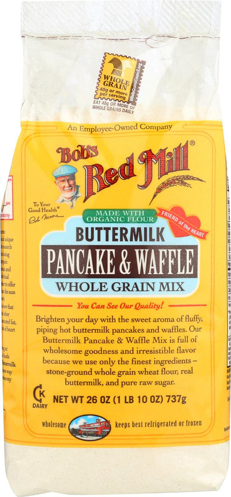 Bob's Red Mill Buttermilk Pancake And Waffle Mix - 26 Oz - Case Of 4