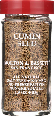 Morton And Bassett Seasoning - Cumin Seed - 2 Oz - Case Of 3