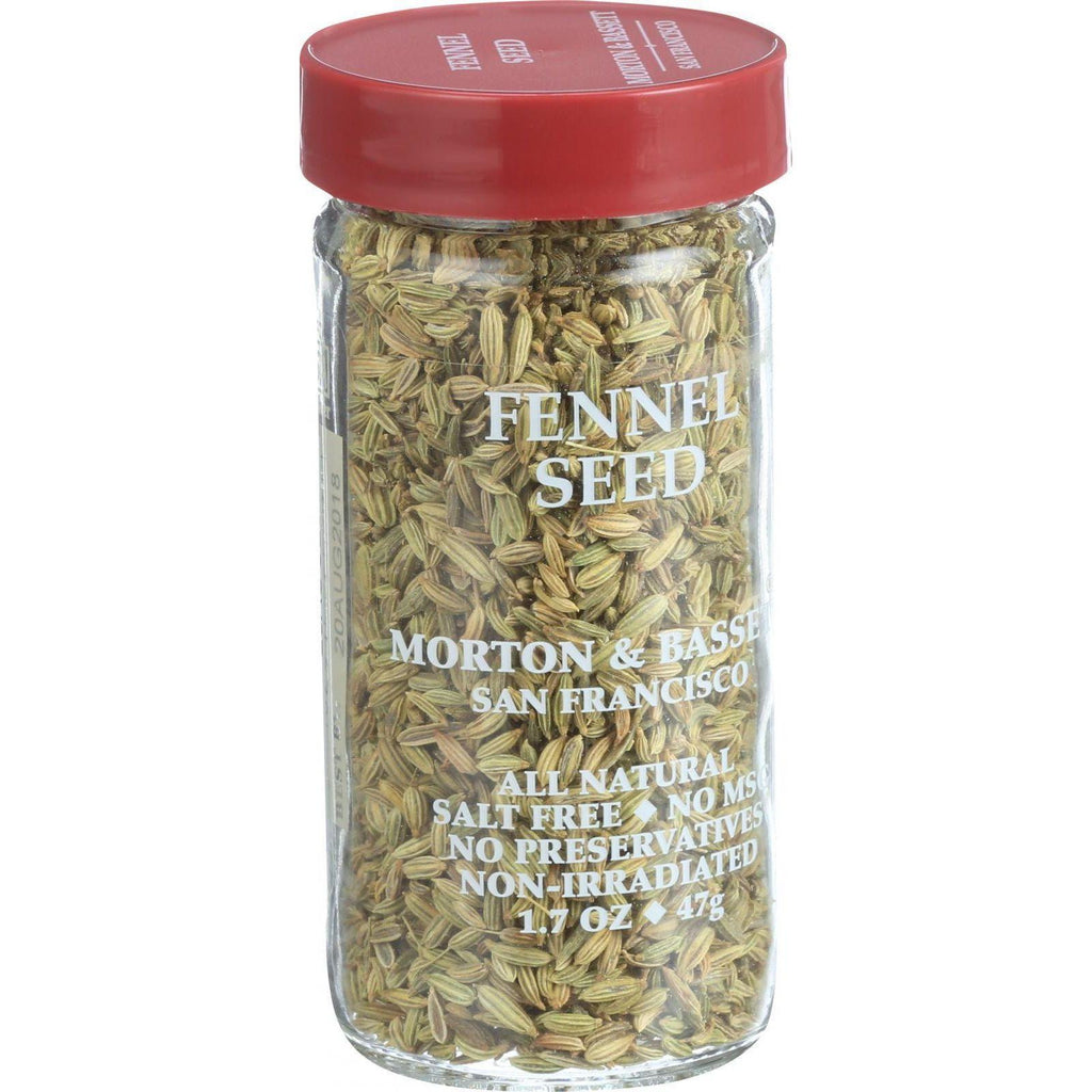 Morton And Bassett Seasoning - Fennel Seed - 1.9 Oz - Case Of 3