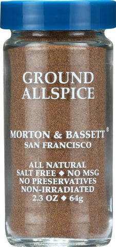 Morton And Bassett Seasoning - Allspice - Ground - 2.3 Oz - Case Of 3