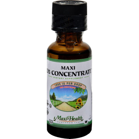 Maxi Health Maxi D3 Concentrate - 1000 Iu - 1 Fl Oz