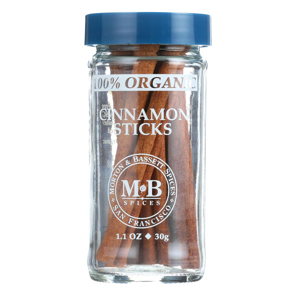 Morton And Bassett Cinnamon Sticks - Cinnamon - Case Of 3 - 1.1 Oz.