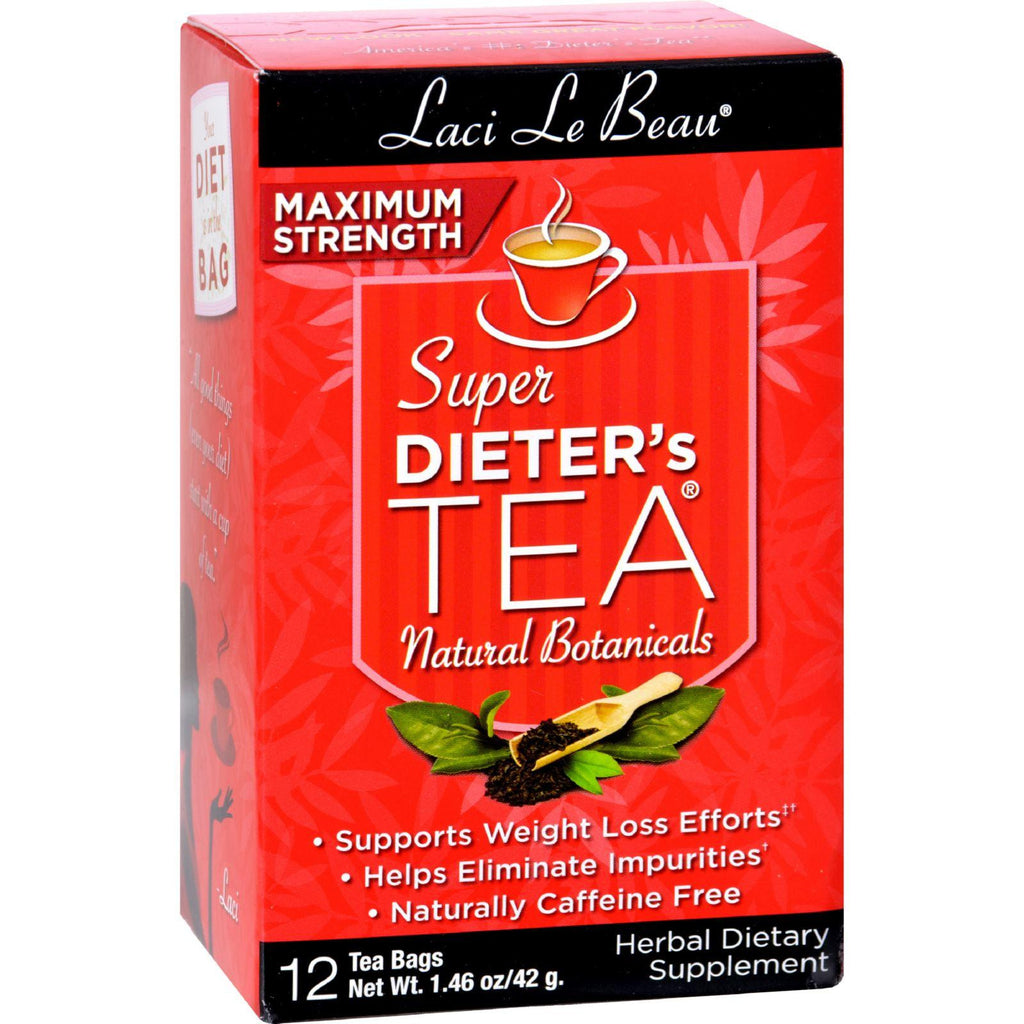 Laci Le Beau Maximum Strength Super Dieter's Tea - 12 Tea Bags