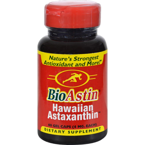 Nutrex Hawaii Bioastin Natural Astaxanthin - 4 Mg - 60 Gelatin Capsules