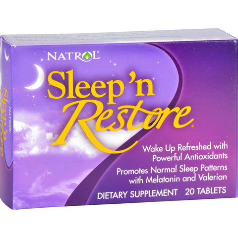 Natrol Sleep 'n Restore - 20 Tablets