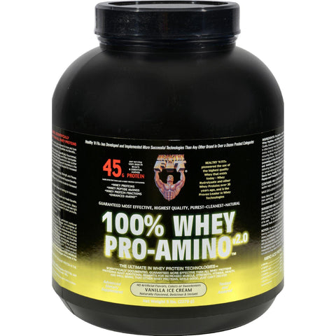 Healthy 'n Fit Nutritionals Whey Pro-amino Vanilla Ice Cream - 5 Lbs