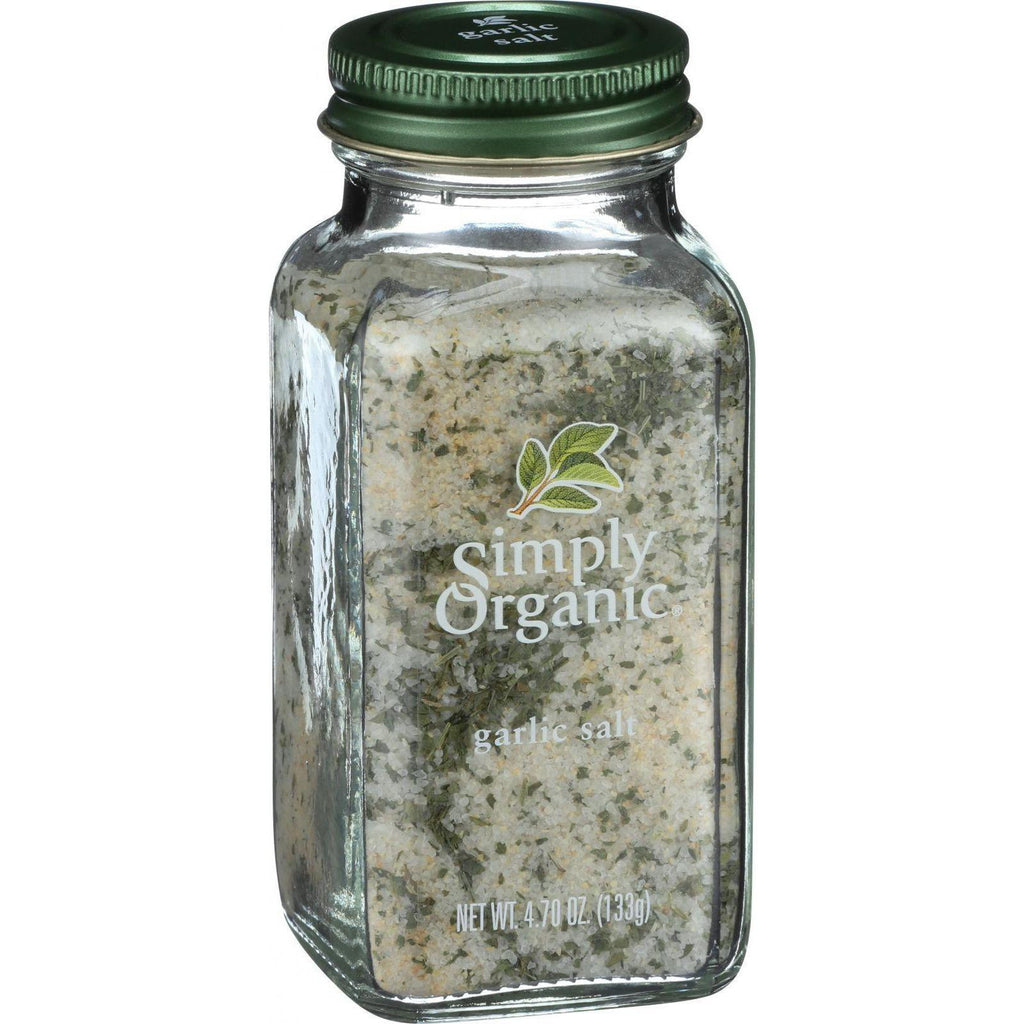 Simply Organic Garlic Salt - Organic - 4.7 Oz