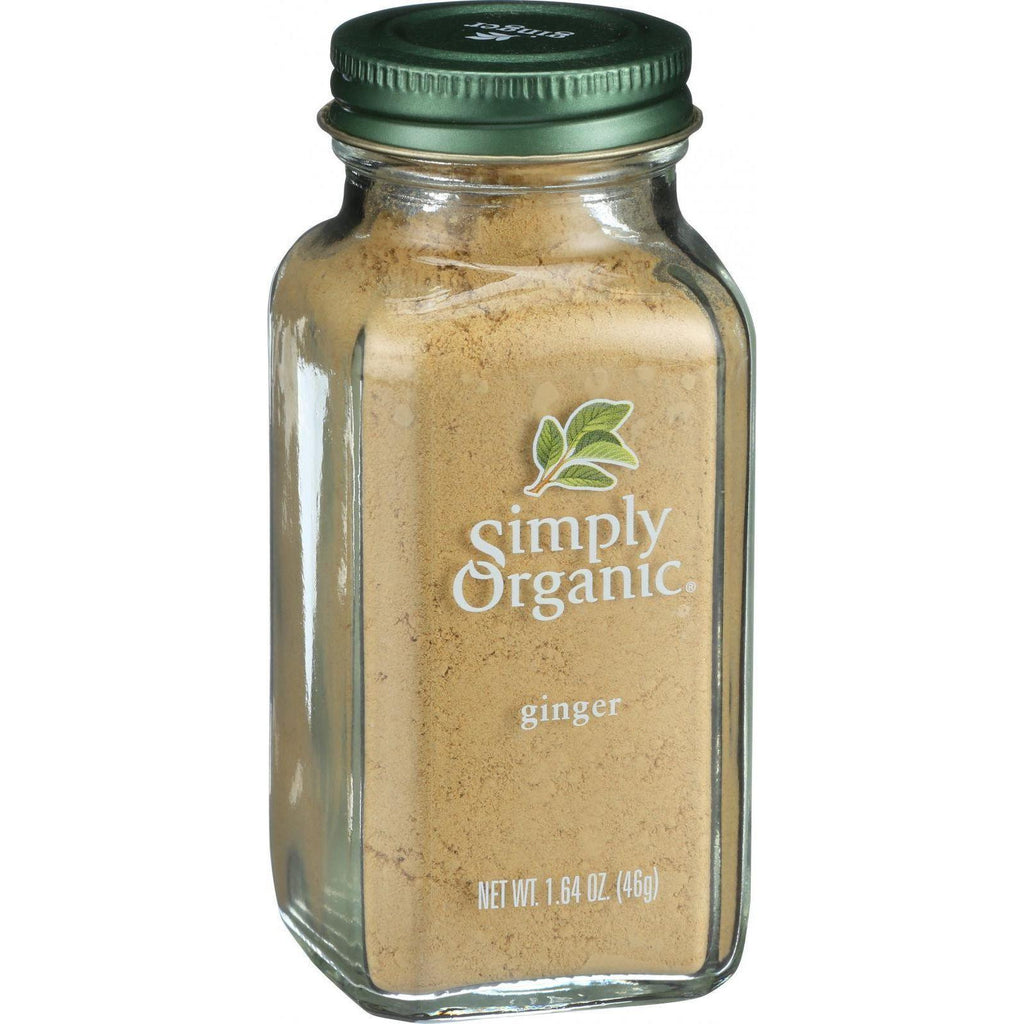 Simply Organic Ginger Root - Organic - Ground - 1.64 Oz