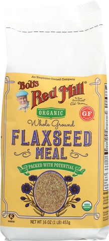 Bob's Red Mill Organic Brown Flaxseed Meal - 16 Oz - Case Of 4