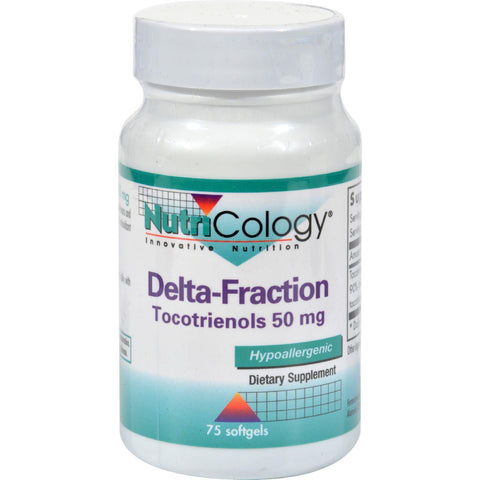 Nutricology Delta-fraction Tocotrienols - 50 Mg - 75 Softgels