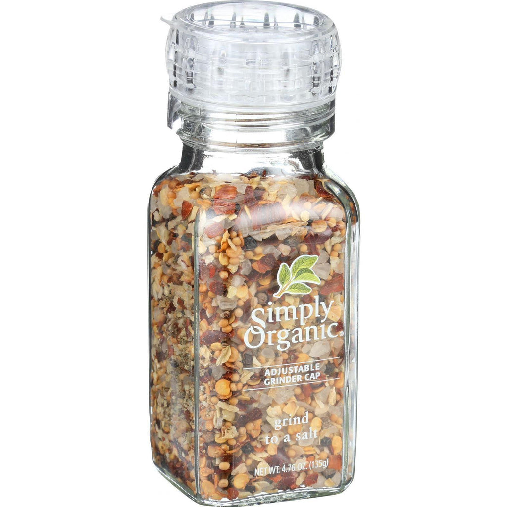 Simply Organic Grind To A Salt Blend - Organic - Grinder - 4.76 Oz