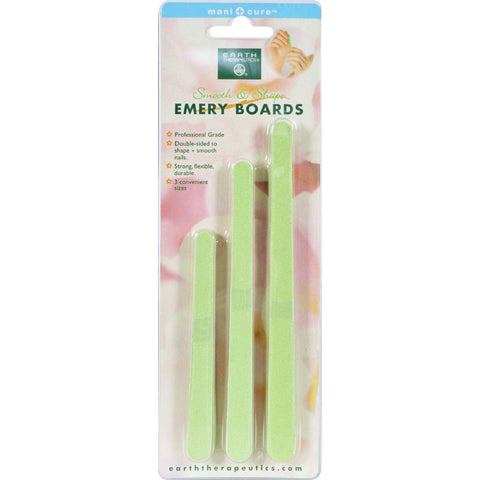 Earth Therapeutics Smooth And Shape Emery Boards - 15 Files