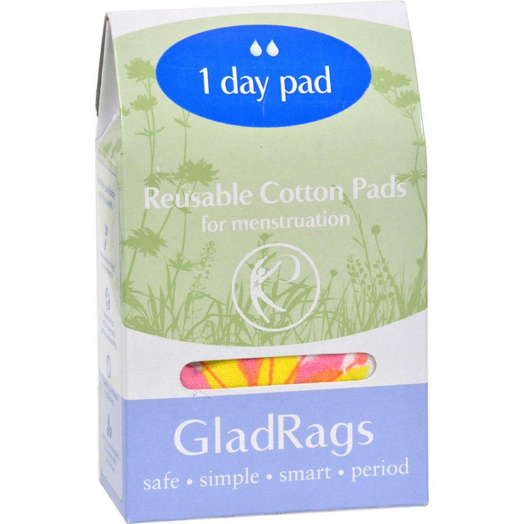 Gladrags Color Cotton Day Pad - 1 Pack