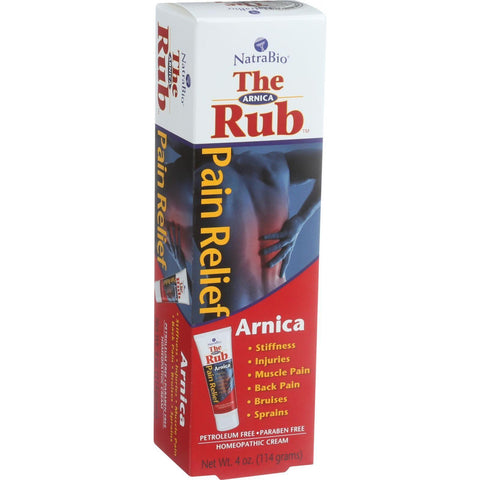 Natra-bio The Arnica Rub - 4 Oz