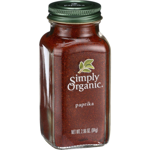 Simply Organic Paprika - Organic - Ground - 2.96 Oz