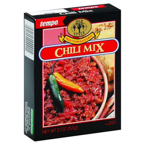 Tempo Chili Mix - Southwestern - 2 Oz - Case Of 12