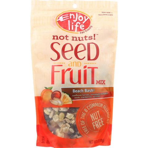 Enjoy Life Seed And Fruit Mix - Not Nuts - Beach Bash - 6 Oz - Case Of 6