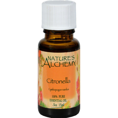 Nature's Alchemy 100% Pure Essential Oil Citronella - 0.5 Fl Oz