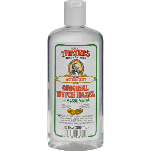 Thayers Witch Hazel With Aloe Vera Original - 12 Fl Oz