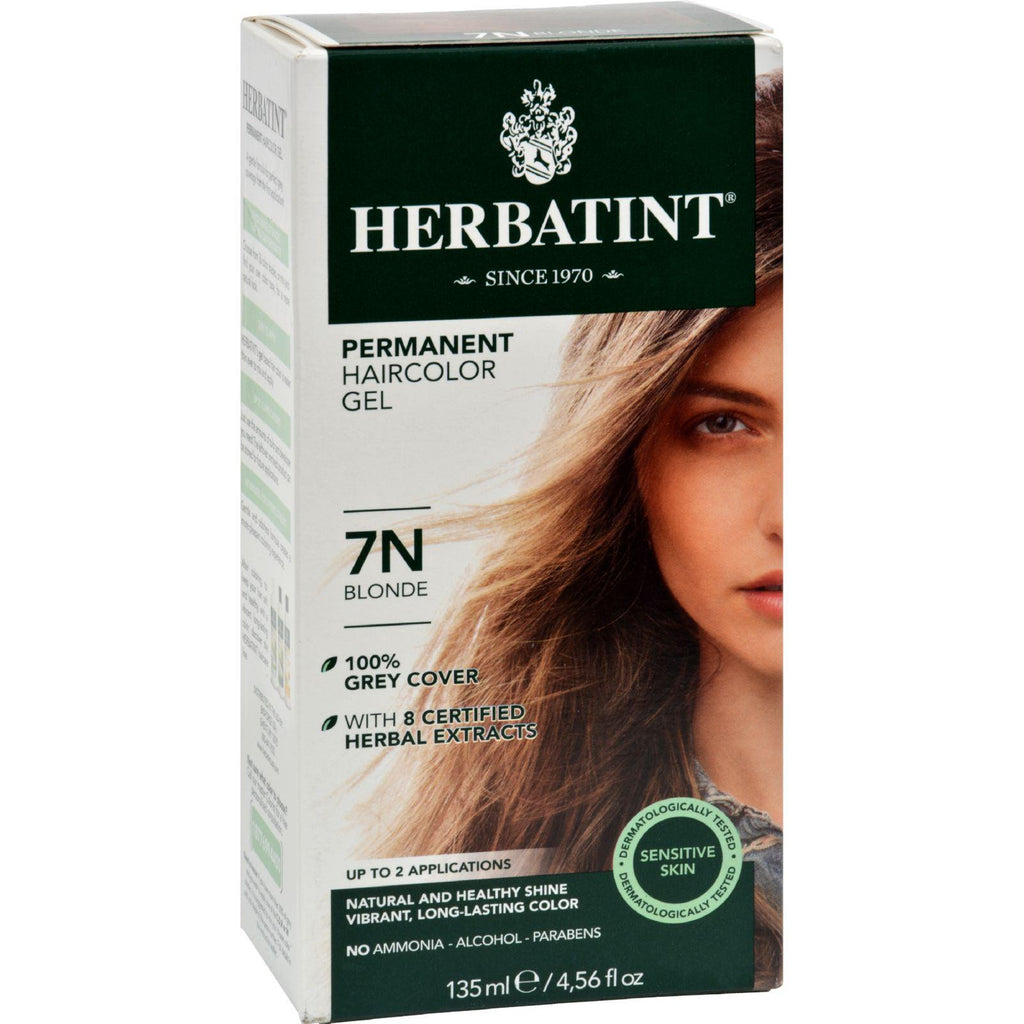 Herbatint Permanent Herbal Haircolour Gel 7n Blonde - 135 Ml