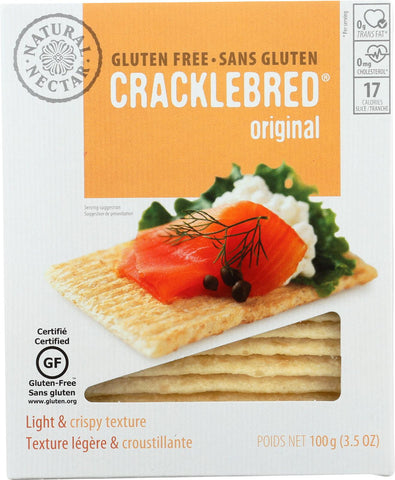 Natural Nectar Gluten Free Cracklebred - Tomato - Case Of 12 - 3.5 Oz.