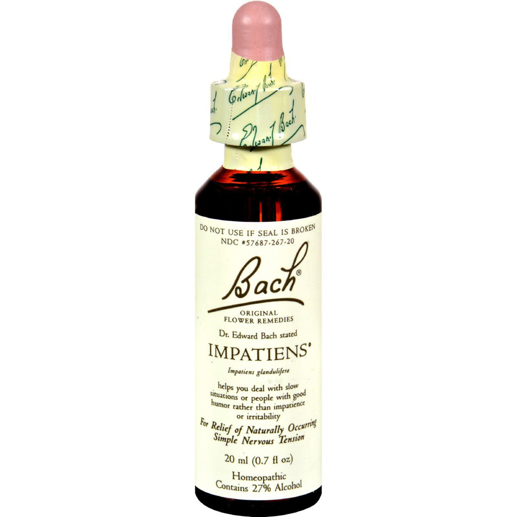 Bach Flower Remedies Essence Impatiens - 0.7 Fl Oz