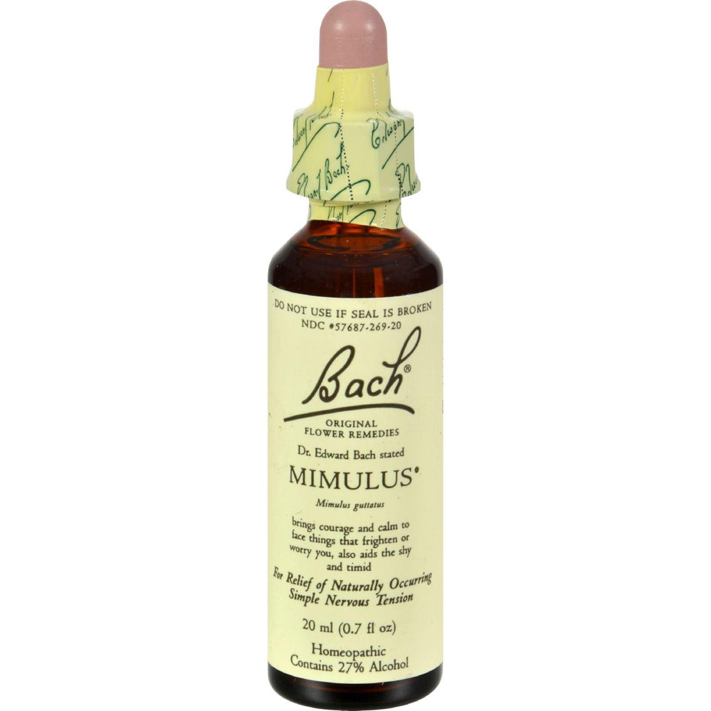 Bach Flower Remedies Essence Mimulus - 0.7 Fl Oz