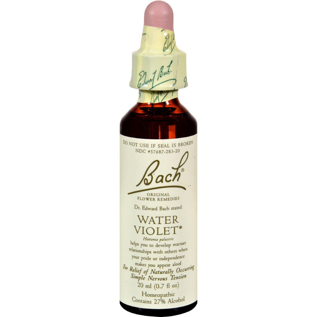 Bach Flower Remedies Essence Water Violet - 0.7 Fl Oz