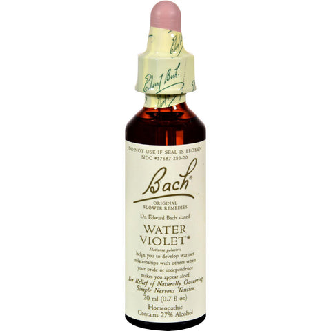 Bach Flower Remedies Essence Water Violet - 0.7 Fl Oz