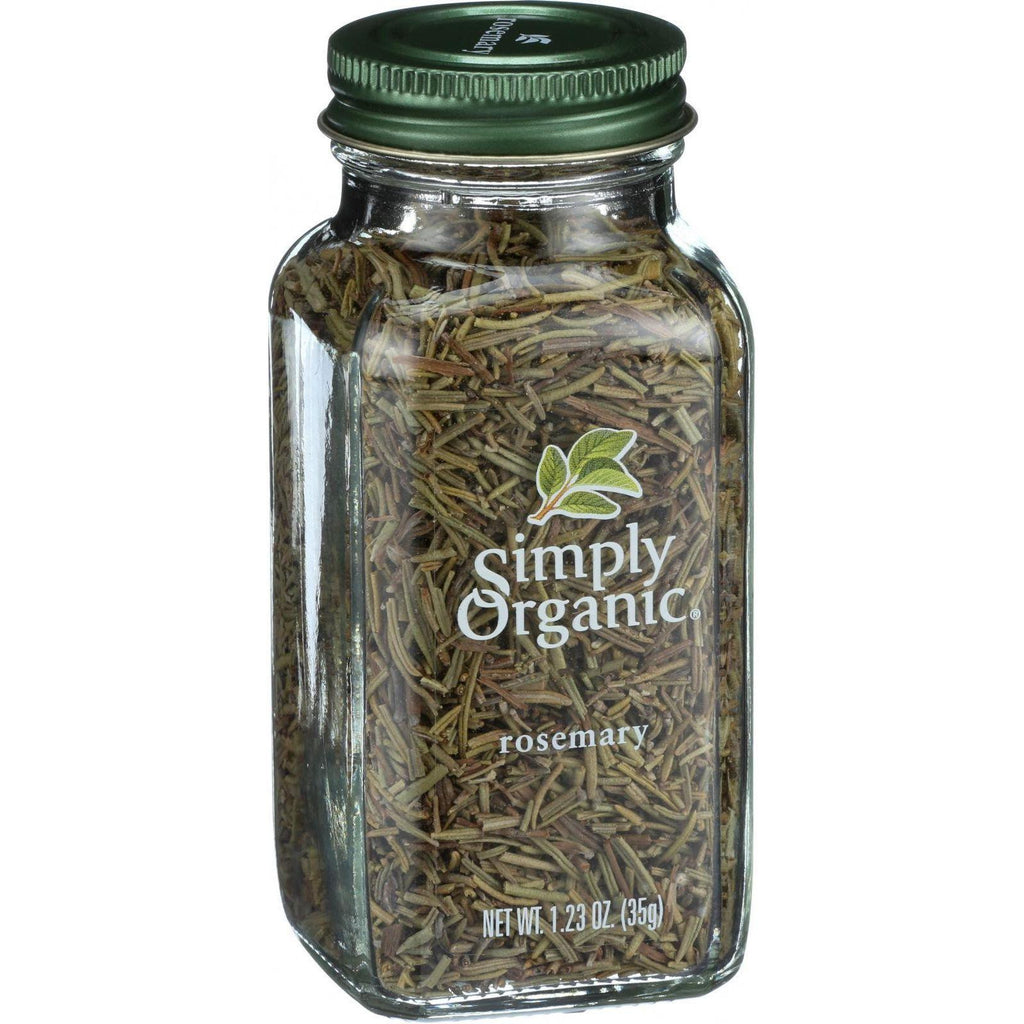 Simply Organic Rosemary Leaf- Organic - Whole - 1.23 Oz