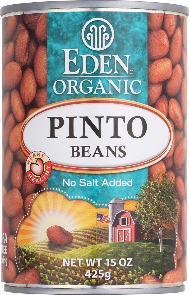 Eden Foods Organic Pinto Beans - Case Of 12 - 15 Oz.