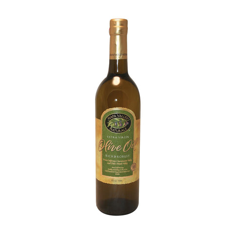 Napa Valley Naturals Rich And Robust Extra Virgin Olive Oil - Olive - Case Of 12 - 25.4 Fl Oz.