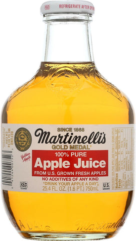 Martinelli's Apple Juice - Case Of 12 - 25.4 Fl Oz.