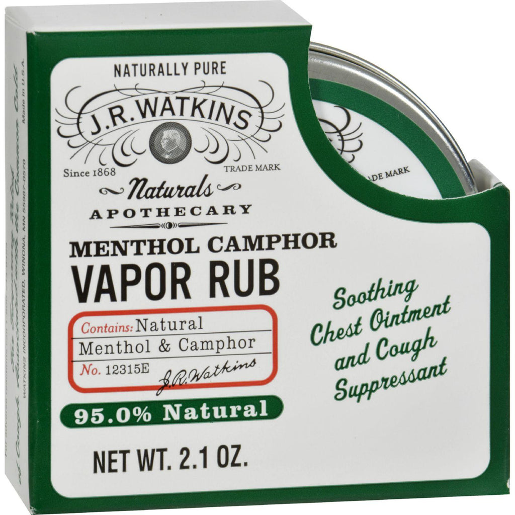 J.r. Watkins Menthol Vapor Rub - 2.1 Oz