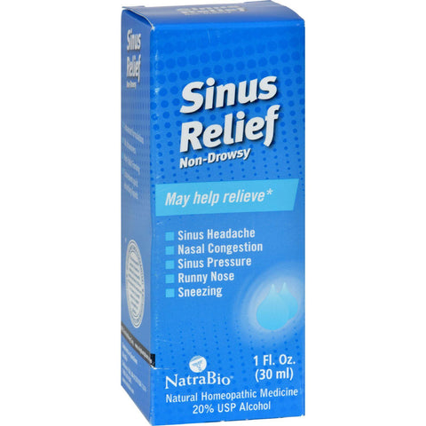 Natrabio Sinus Relief Non-drowsy - 1 Fl Oz